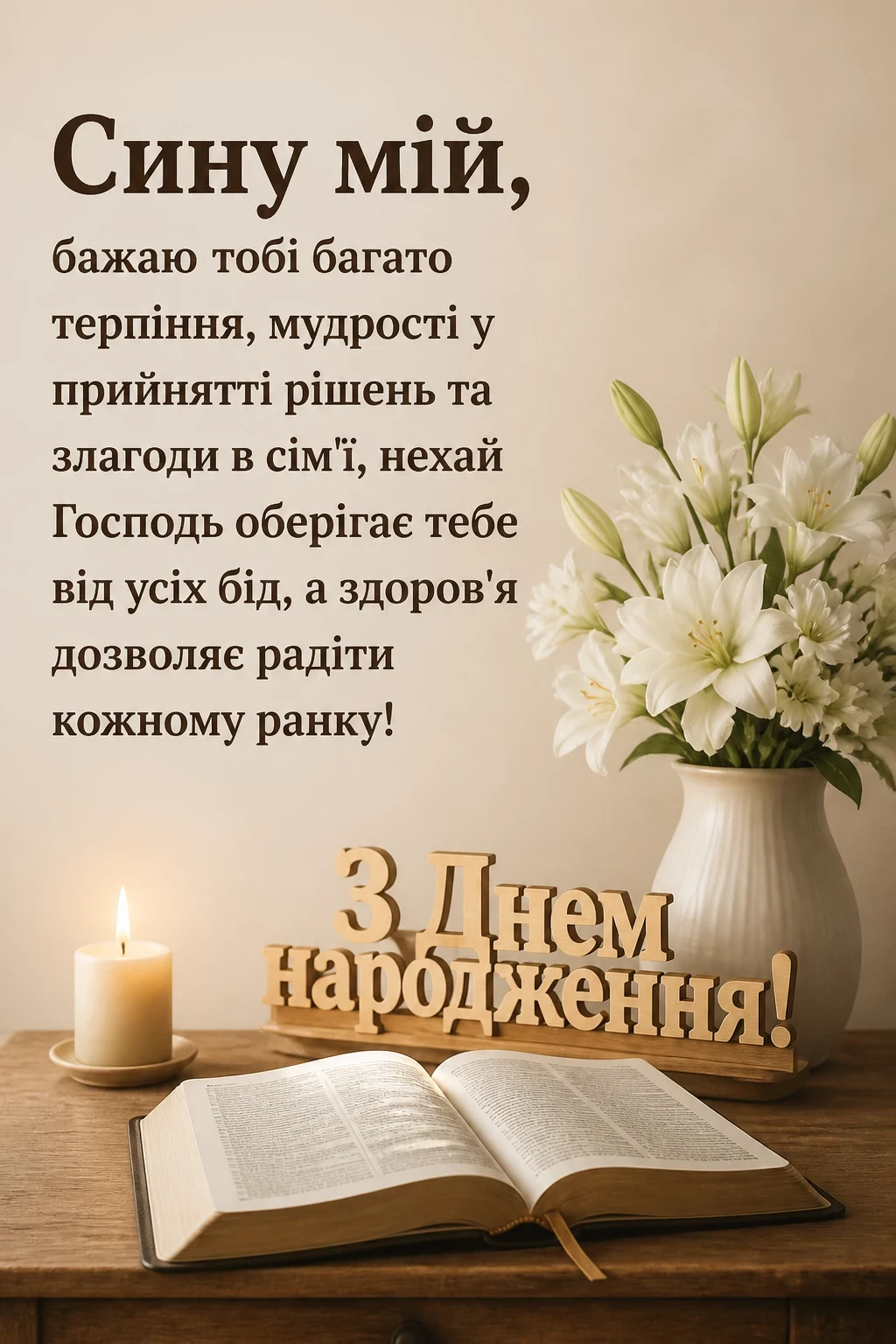 привітання з днем народження для сина від мами привітання з днем народження для сина від мами