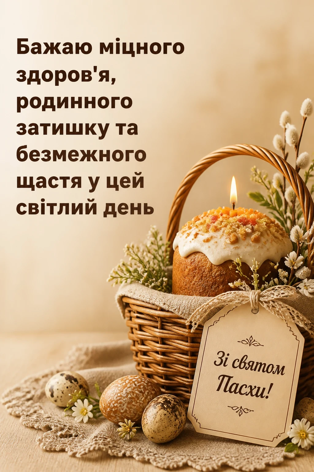 зі святом пасхи привітання