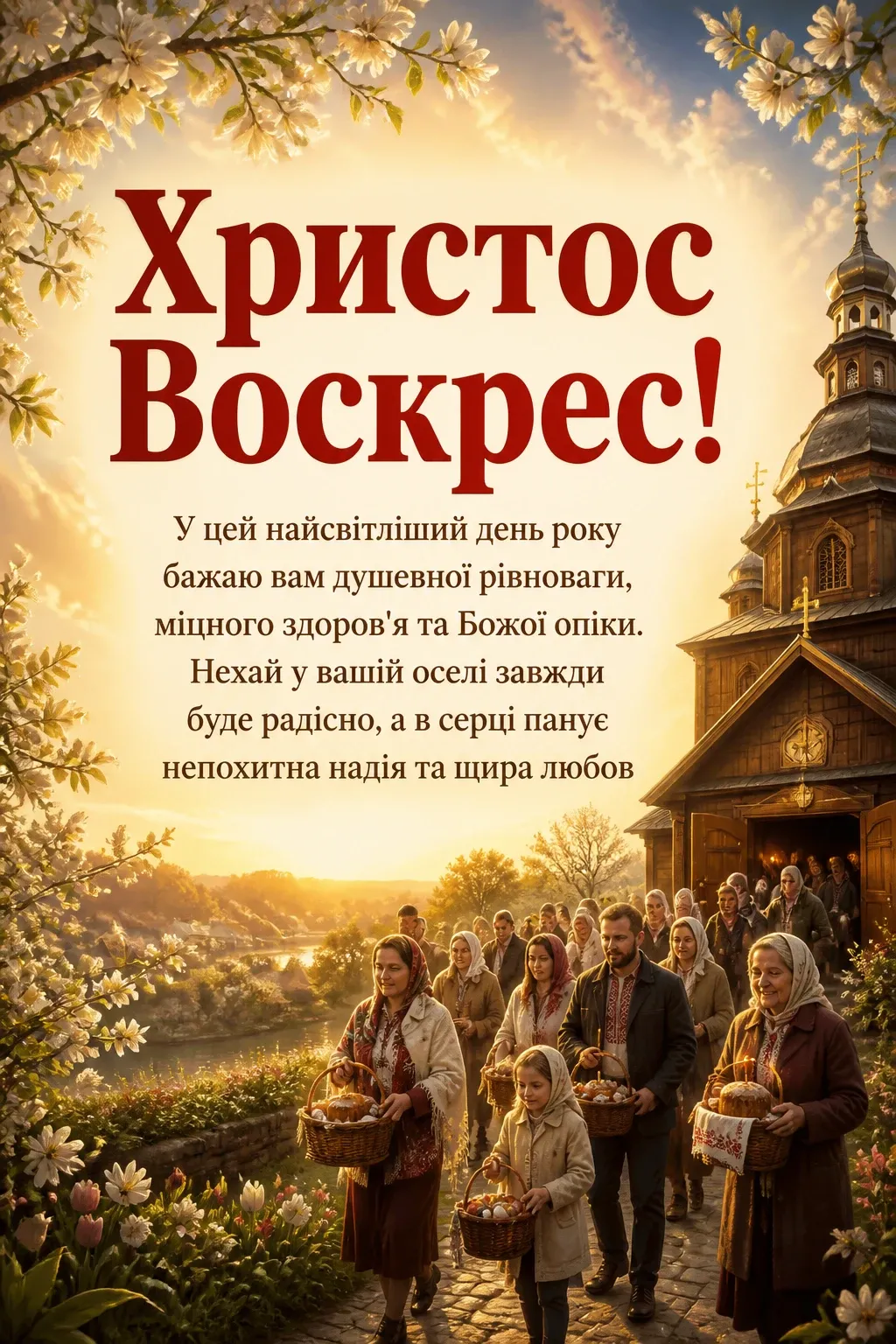 зі святом пасхи привітання