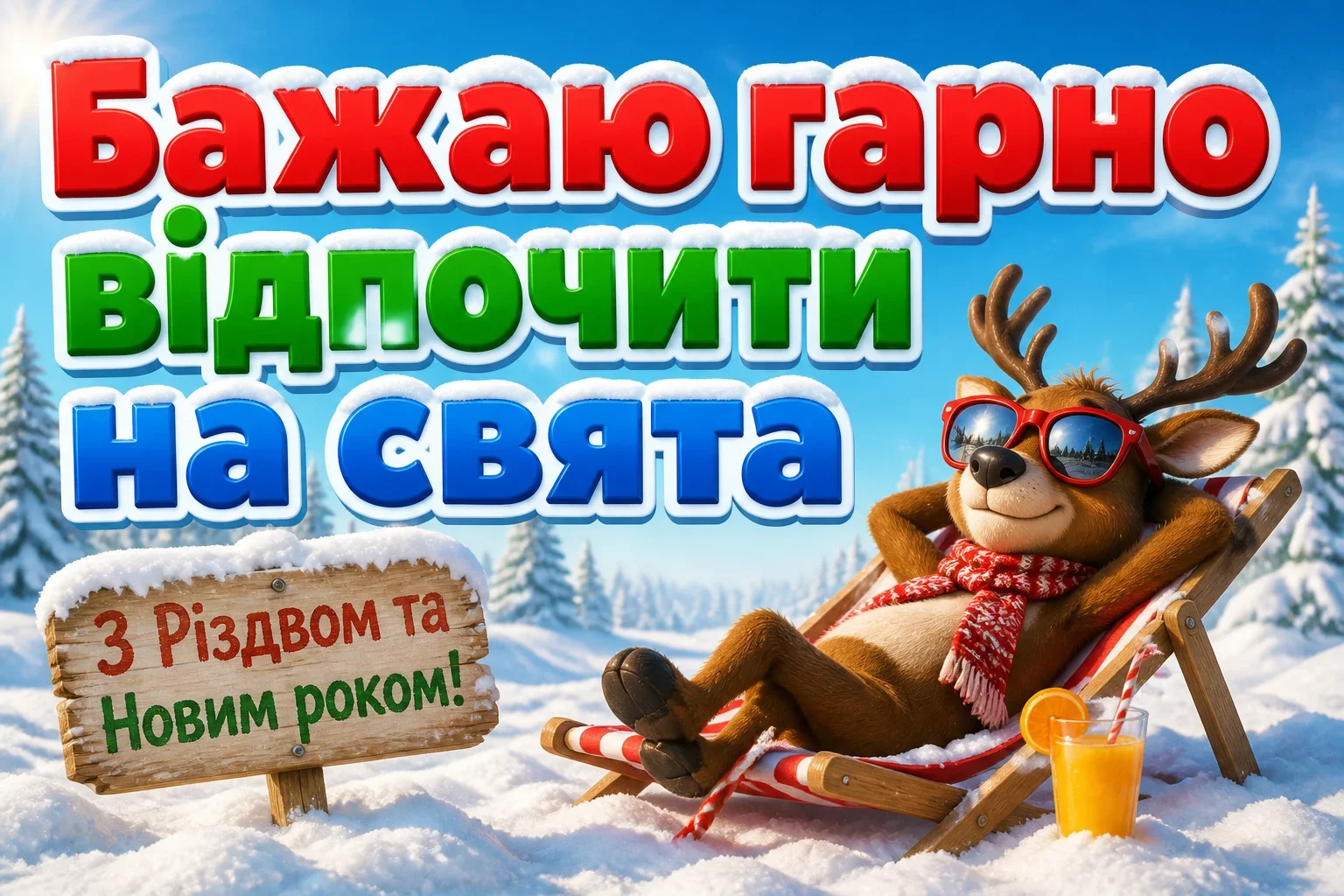 гарні привітання з різдвом та новим роком
