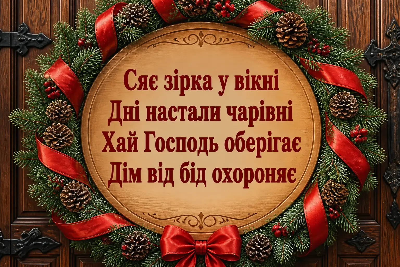 гарні привітання з різдвом та новим роком