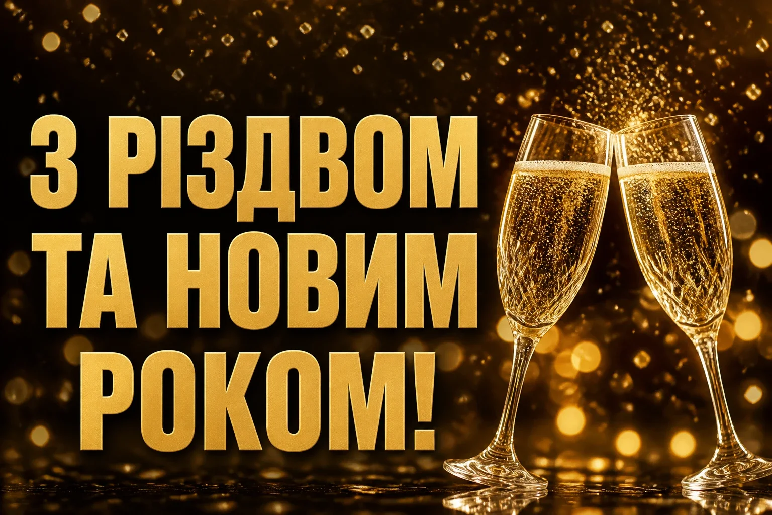 гарні привітання з різдвом та новим роком