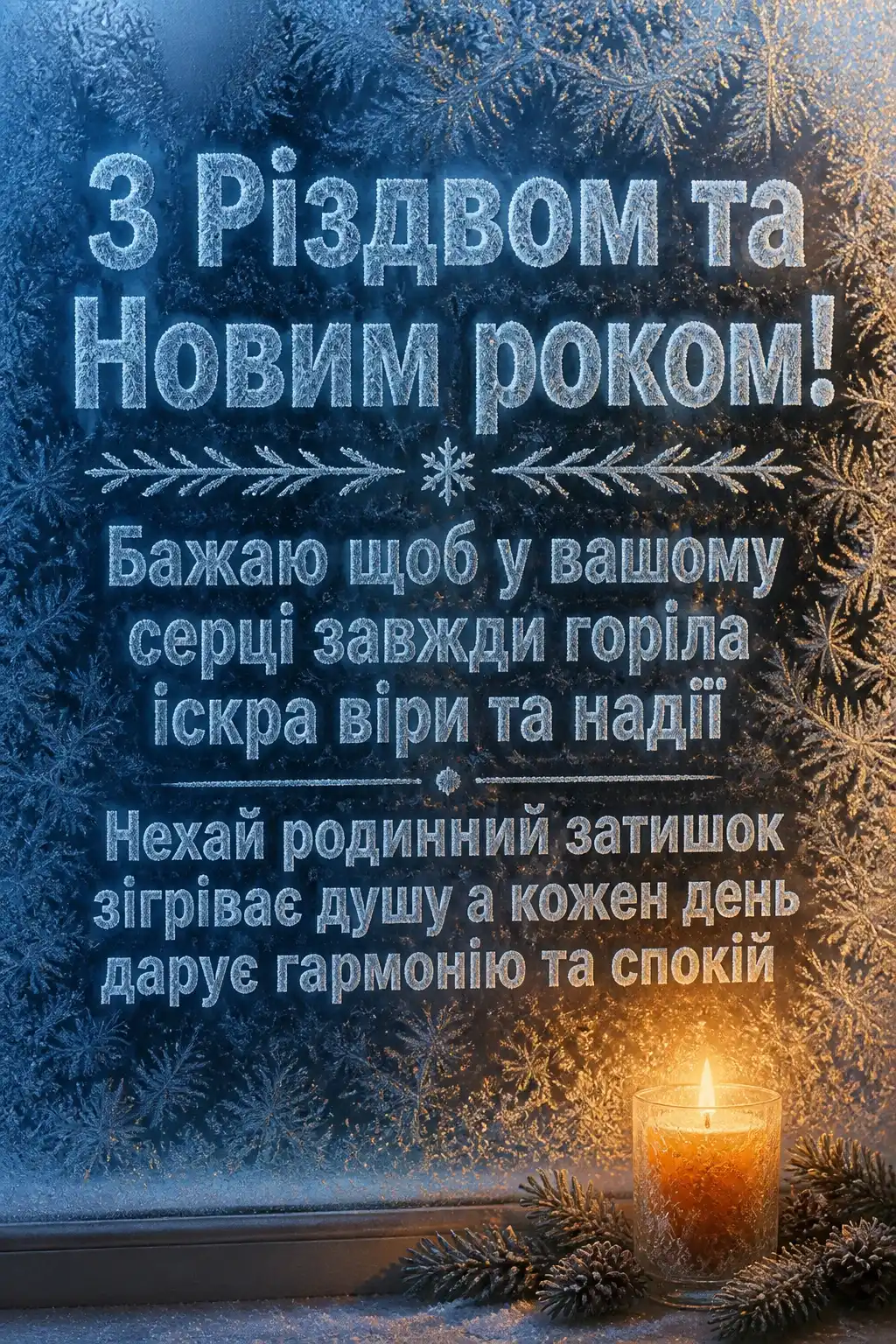 гарні привітання з різдвом та новим роком
