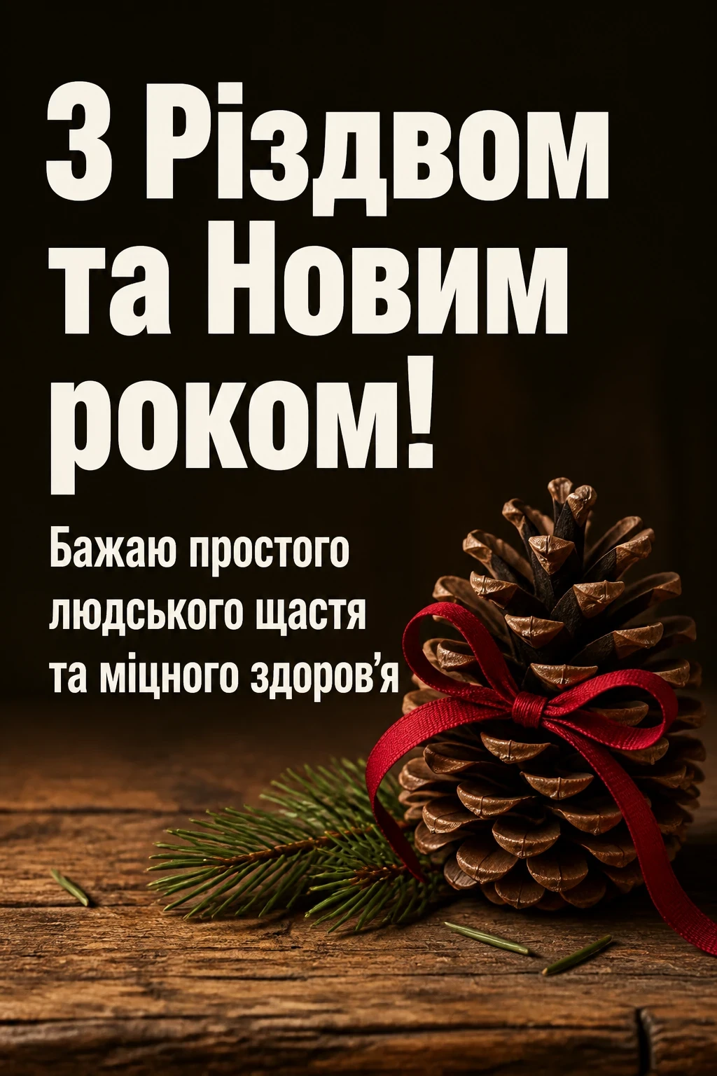 гарні привітання з різдвом та новим роком