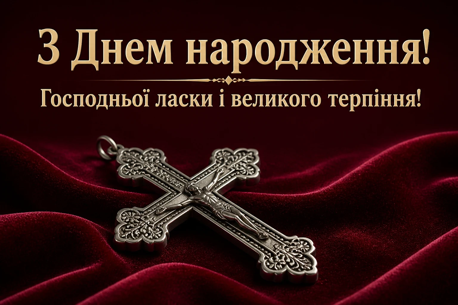 привітання з днем народження священика своїми словами