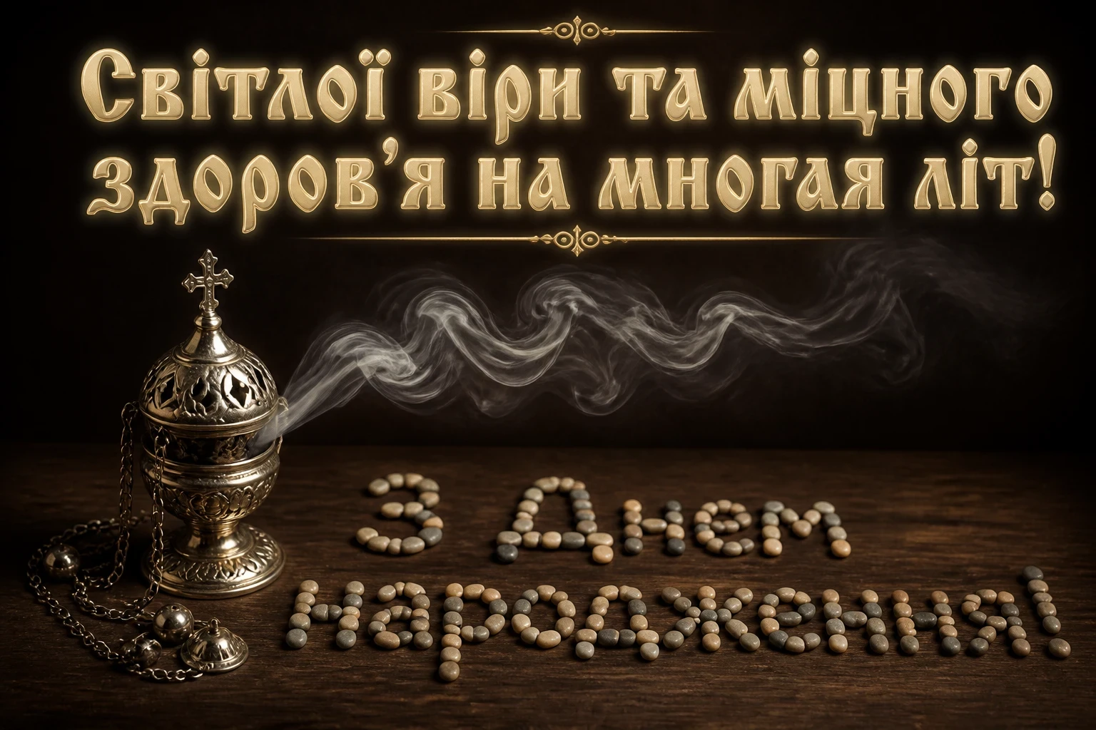 привітання з днем народження священика своїми словами