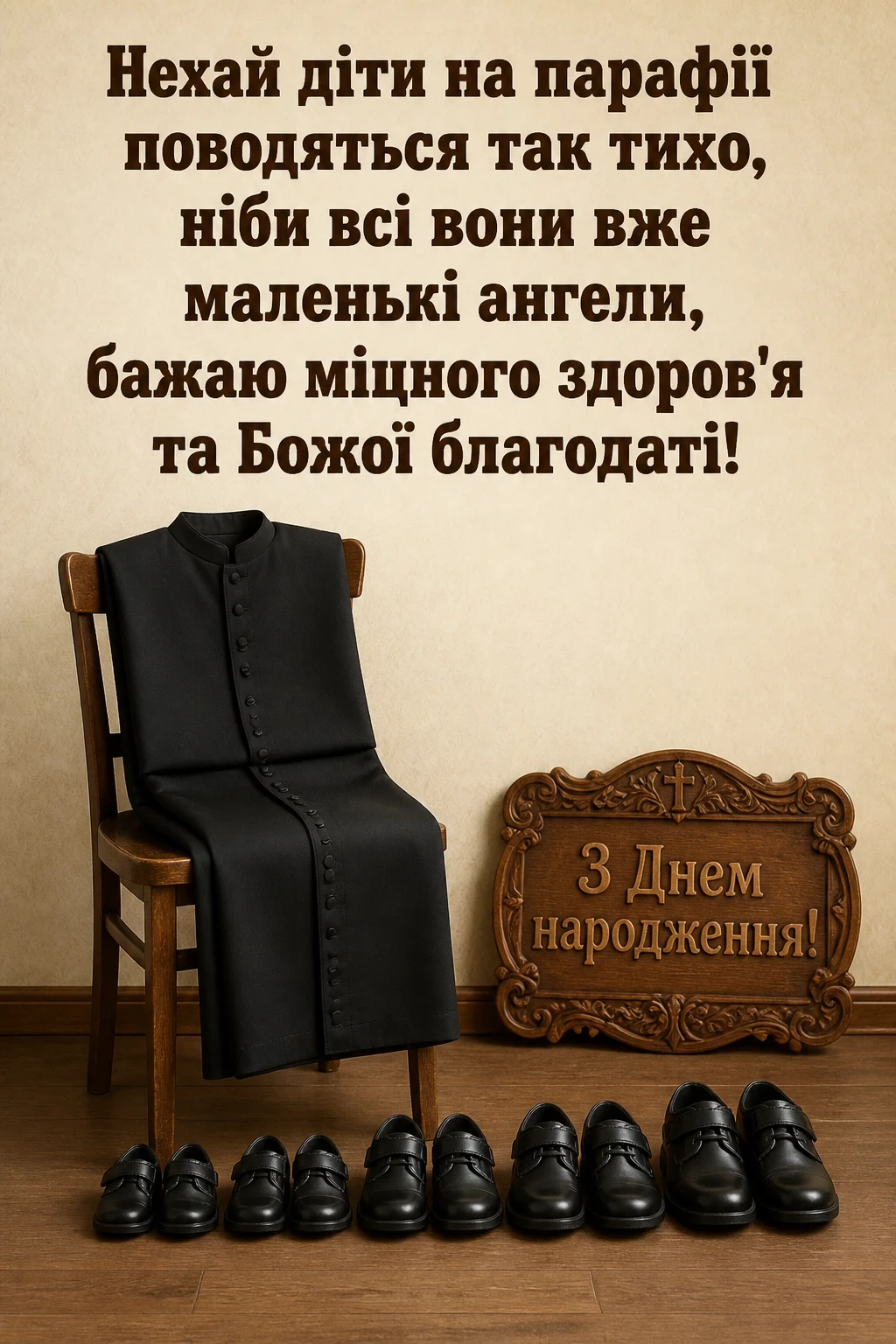 привітання з днем народження священика своїми словами