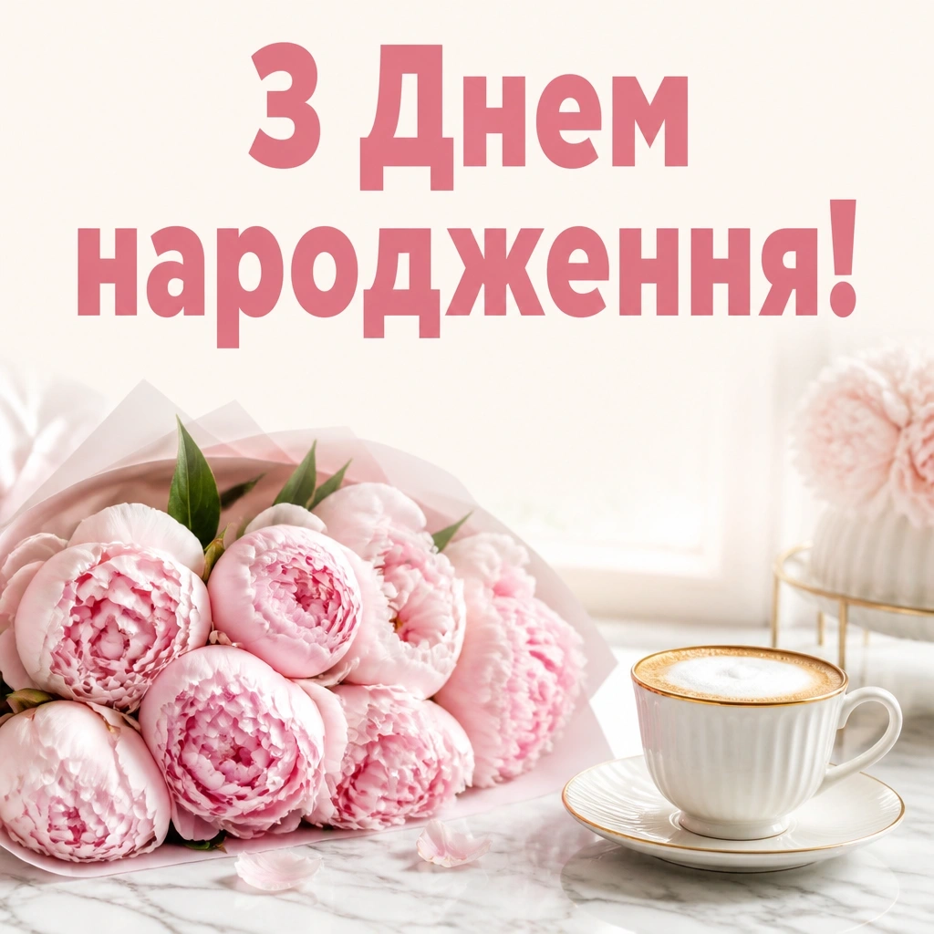 привітання жінці своїми словами