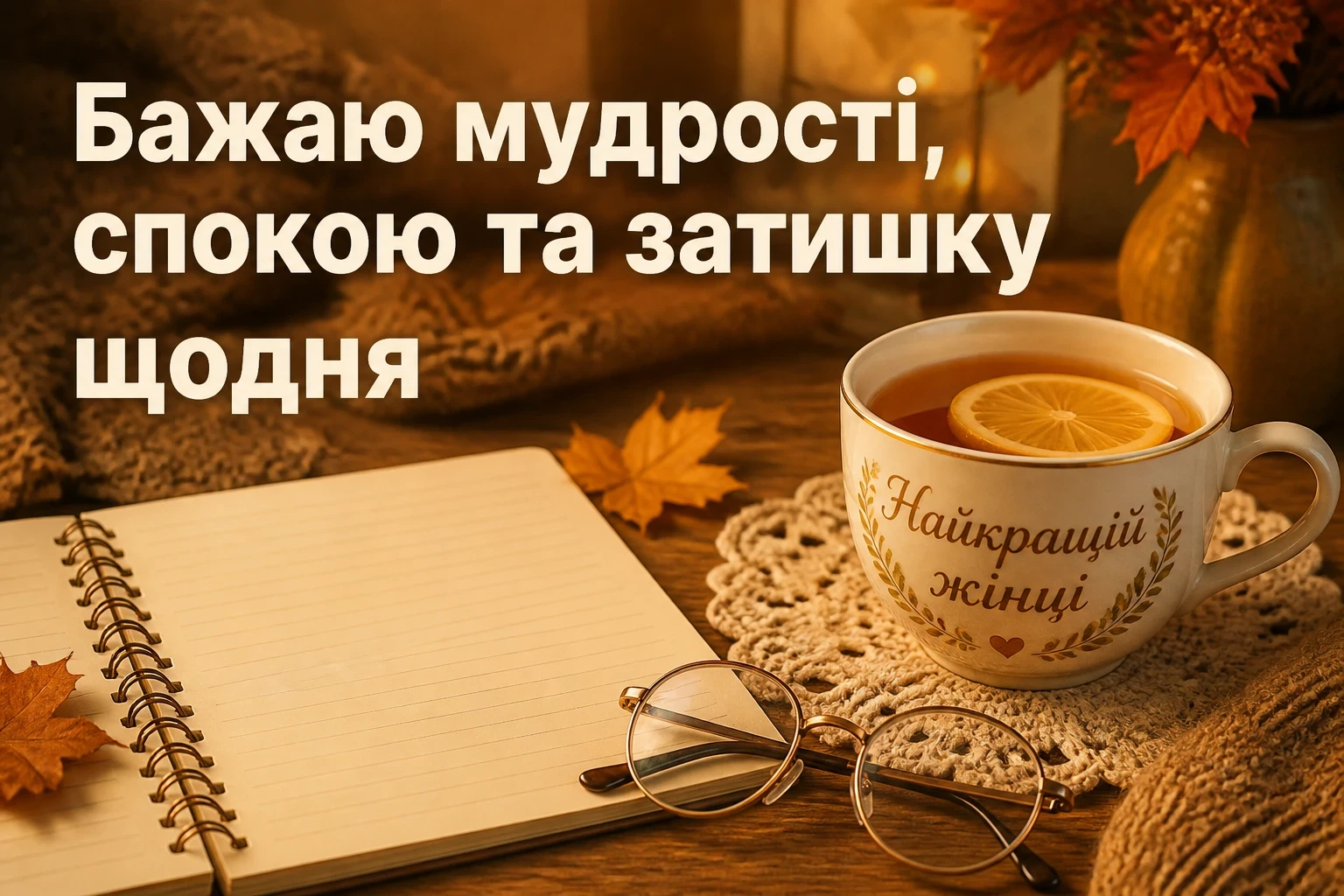привітання жінці своїми словами