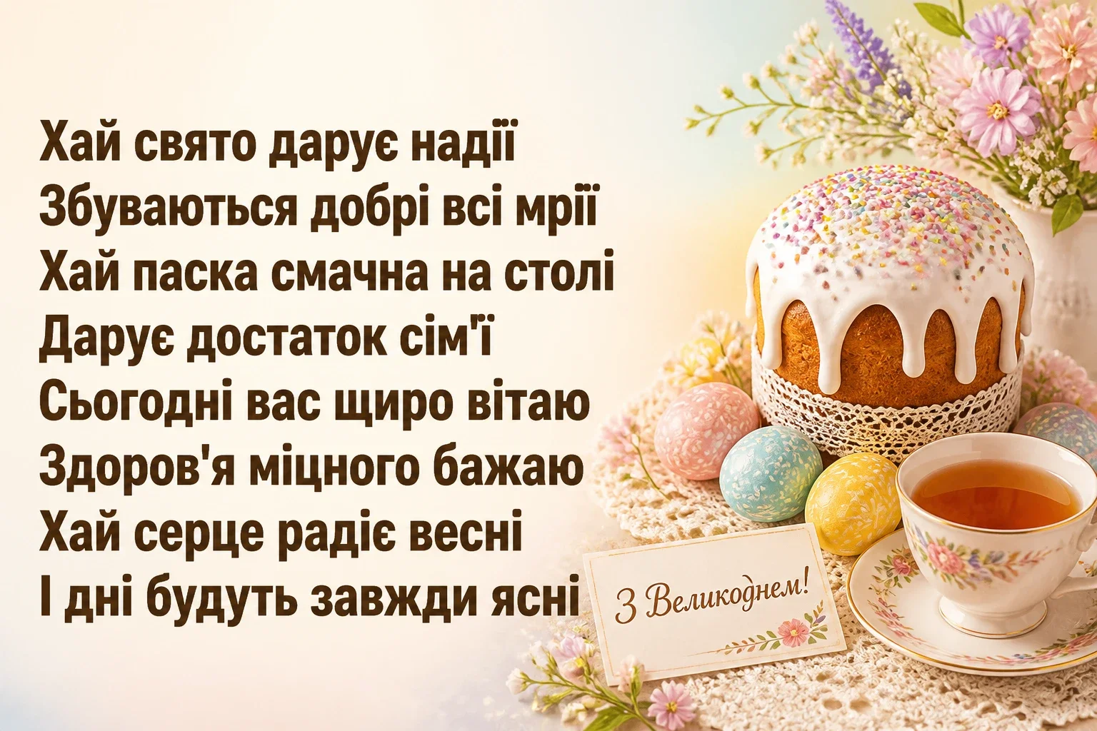 привітання з великоднем у віршах привітання з великоднем у віршах