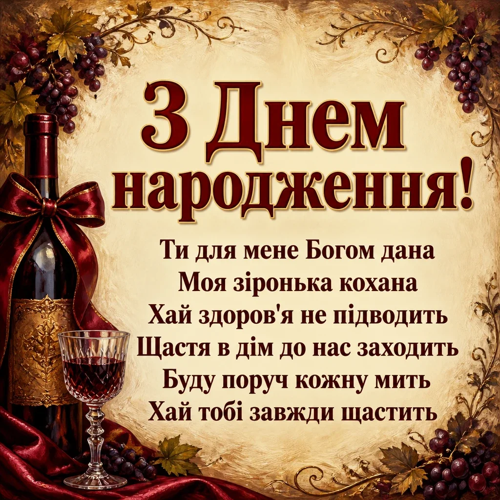 привітання з днем народження дружині від чоловіка привітання з днем народження дружині від чоловіка