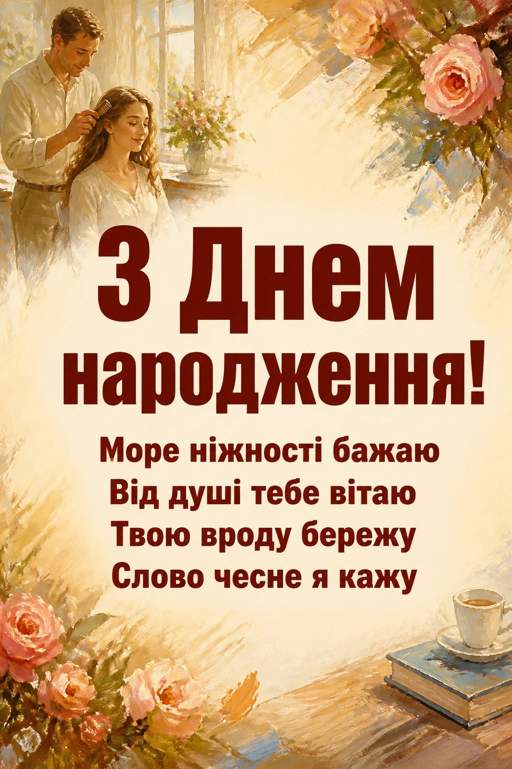 привітання з днем народження дружині від чоловіка привітання з днем народження дружині від чоловіка
