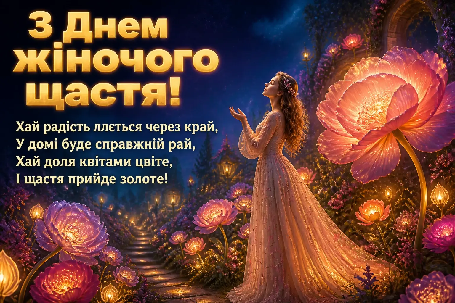 привітання з днем жіночого щастя привітання з днем жіночого щастя