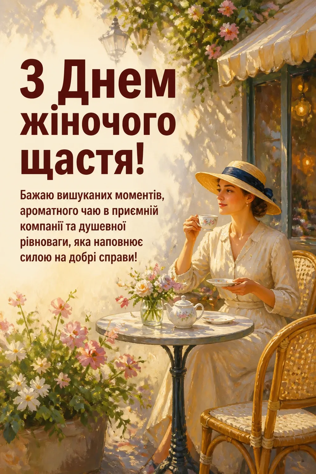 привітання з днем жіночого щастя привітання з днем жіночого щастя