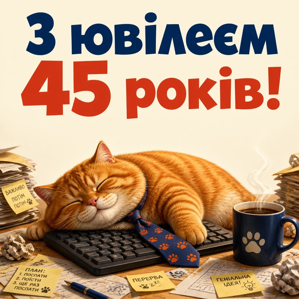 привітання 45 років чоловіку прикольні привітання 45 років чоловіку прикольні