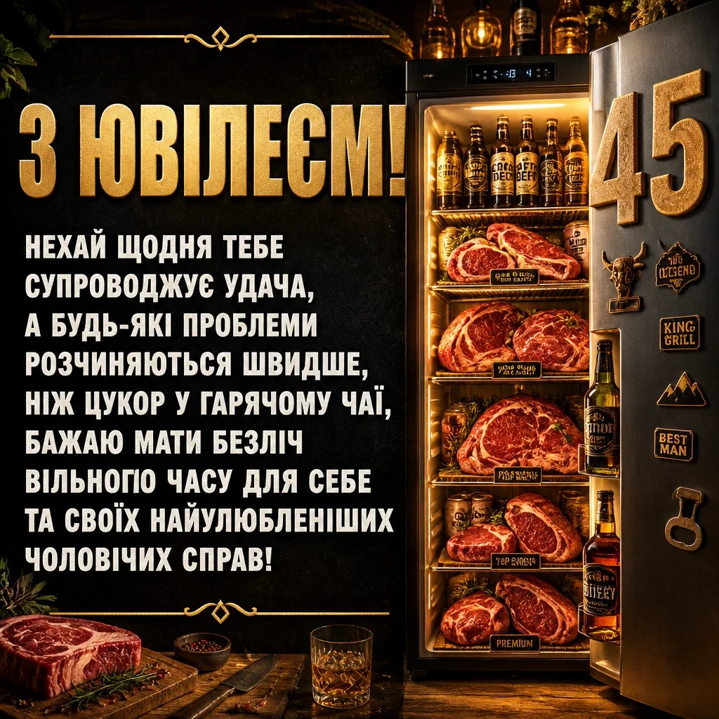 привітання 45 років чоловіку прикольні привітання 45 років чоловіку прикольні