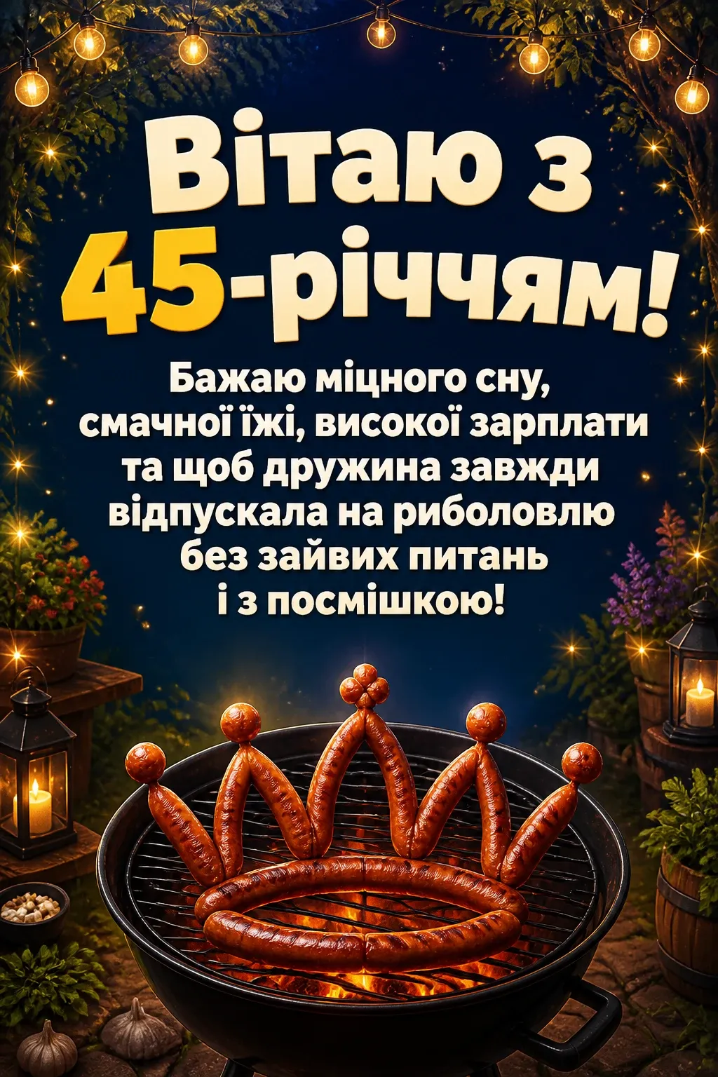 привітання 45 років чоловіку прикольні привітання 45 років чоловіку прикольні