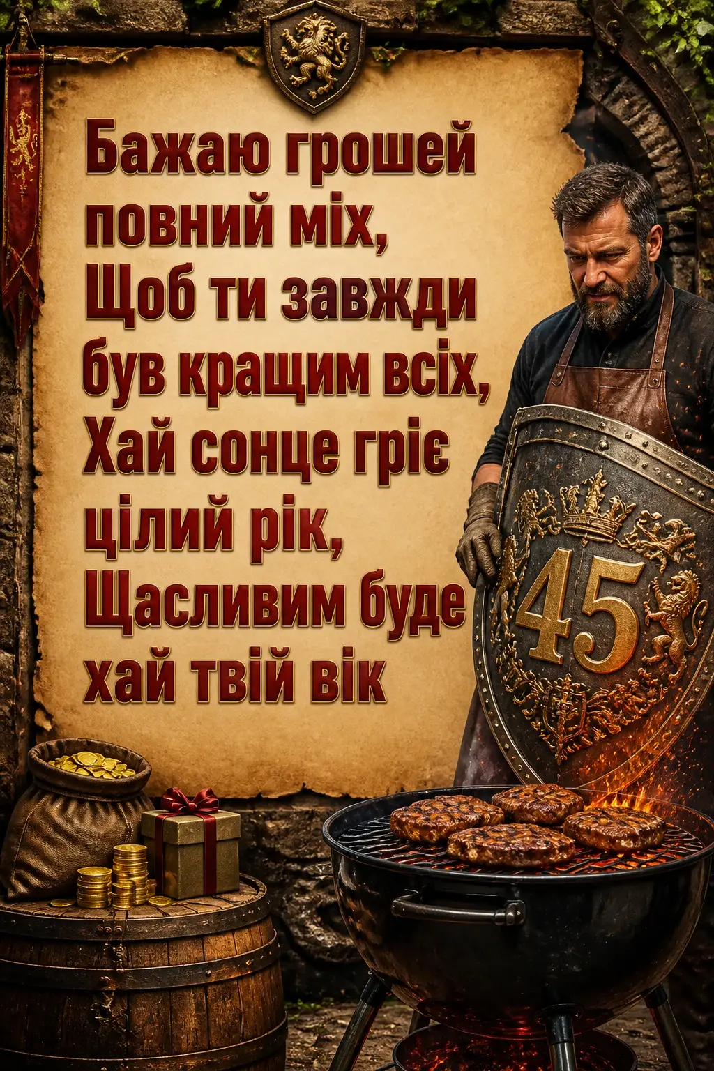 привітання 45 років чоловіку прикольні привітання 45 років чоловіку прикольні