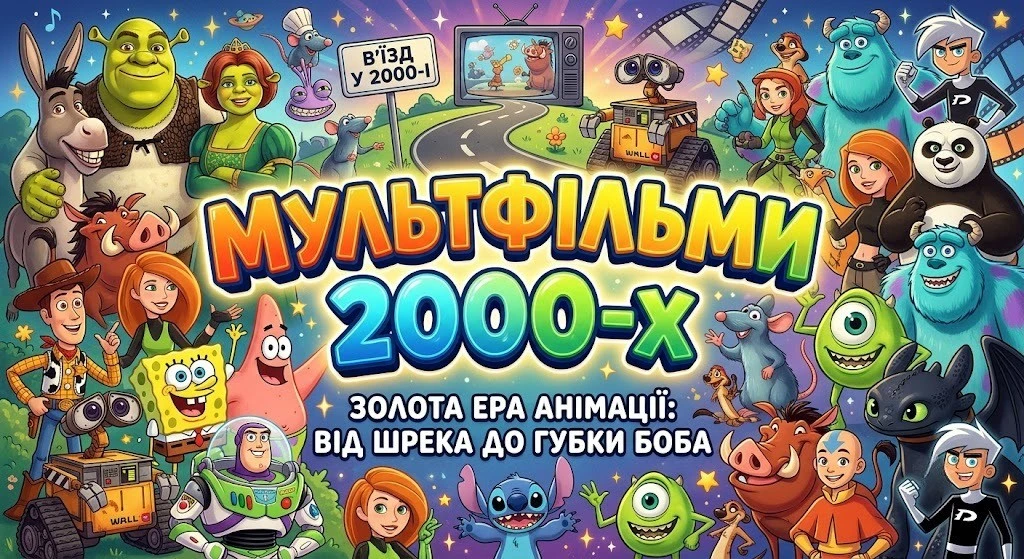Мультфільми 2000-х перевірені часом і рейтингом IMDb