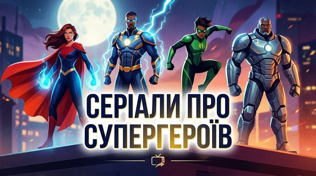 Топ 30 серіалів про супергероїв для справжніх фанатів