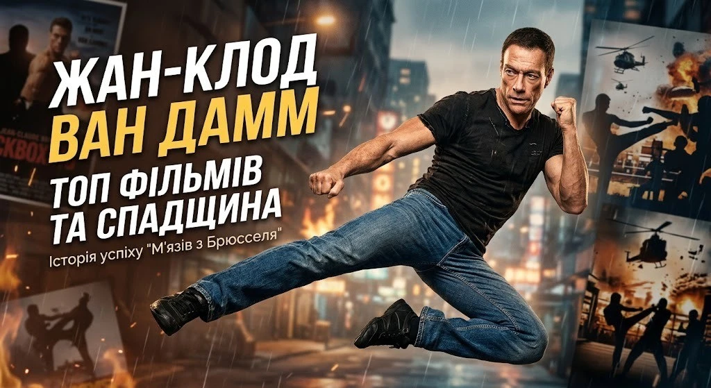 Фільми Жан-Клода Ван Дамма з рейтингом та описом