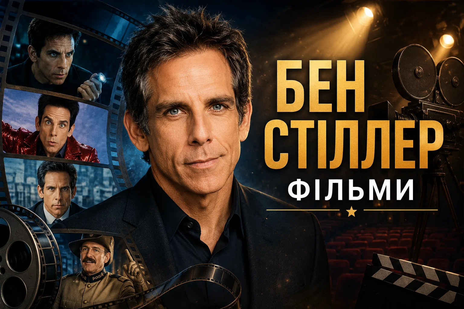 Усі фільми Бена Стіллера в одній великій добірці