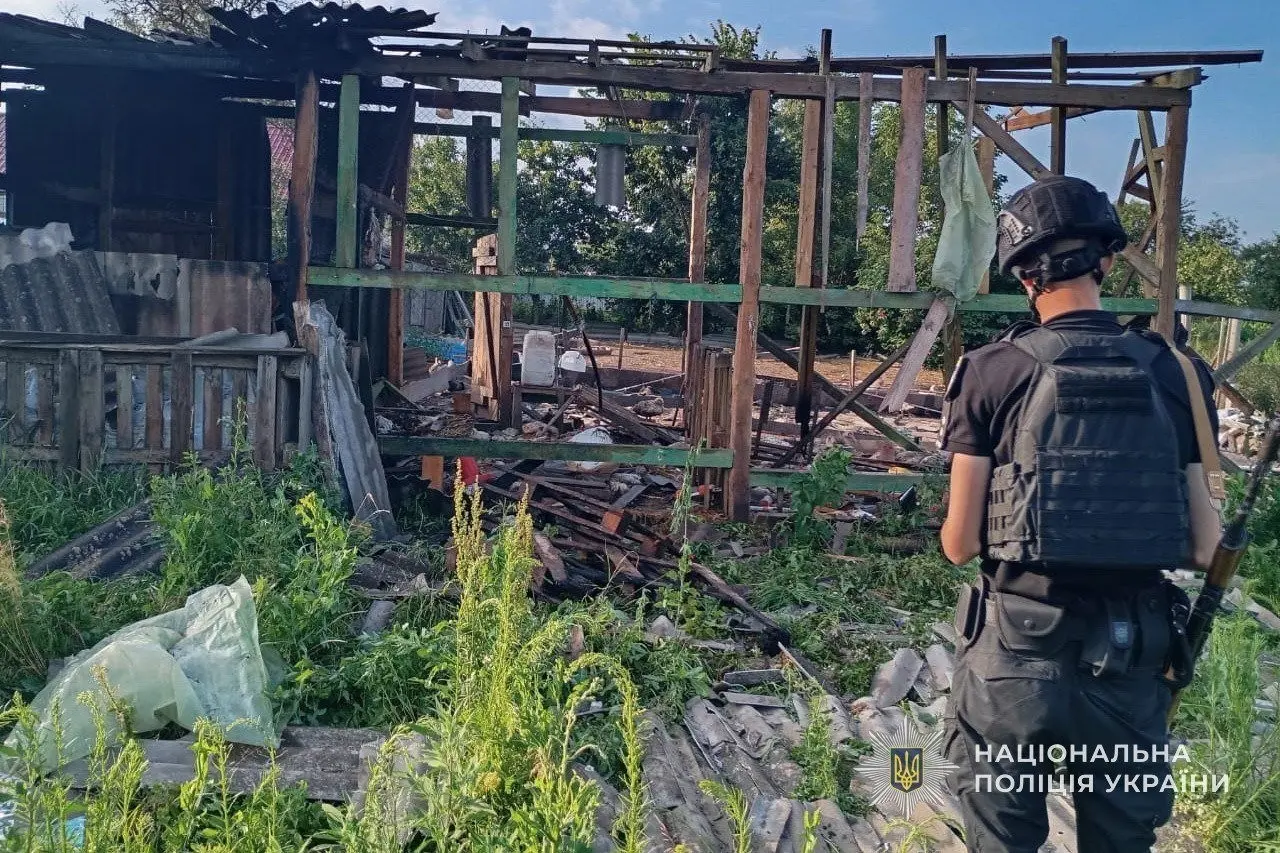 Російські реактивні дрони знищили храм у Семенівці на Сумщині